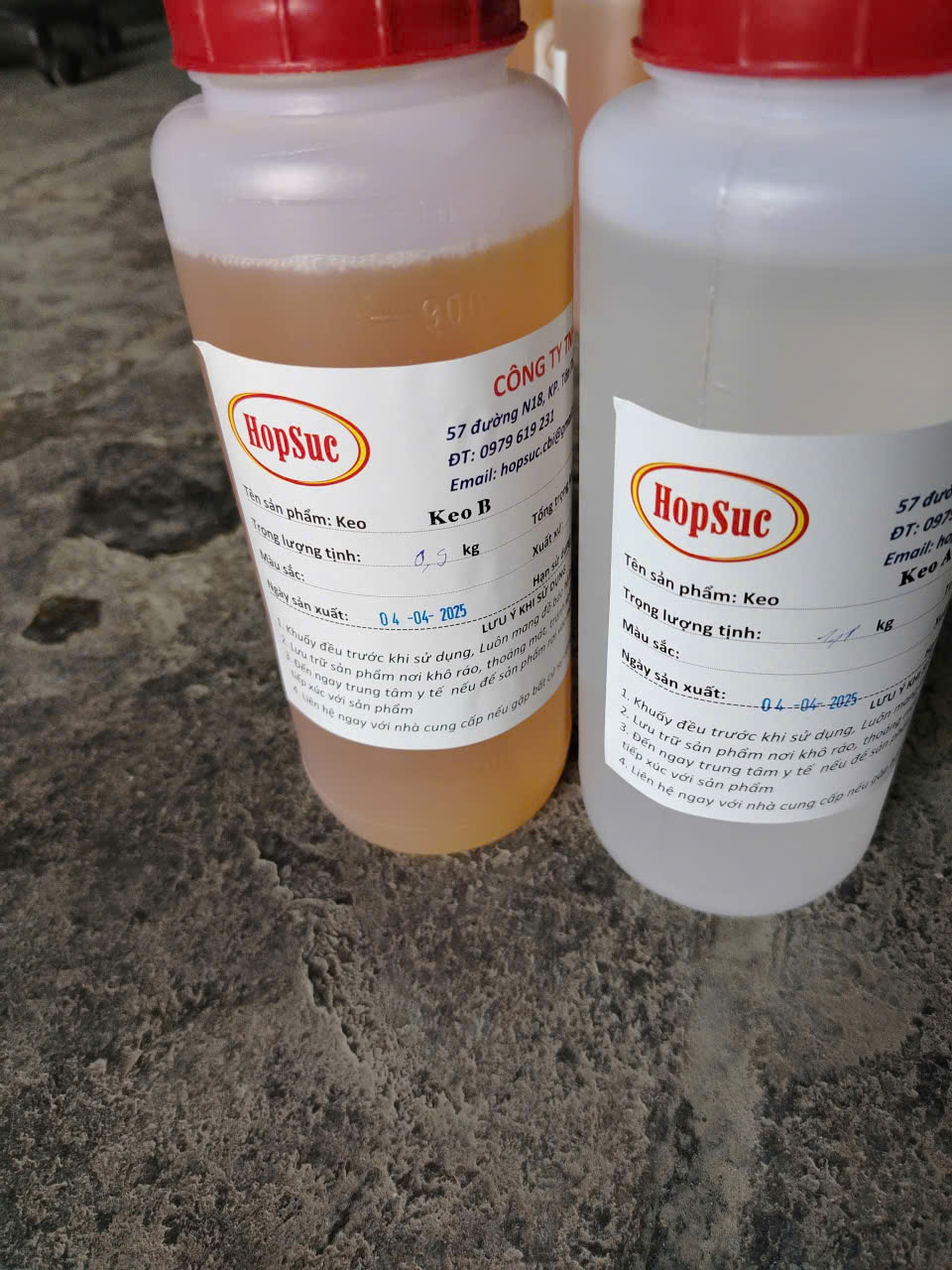 Keo AB 2 thành phần chính hãng Hợp Sức